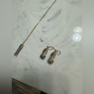 RONALDO EARRING AND NECKLACE SET